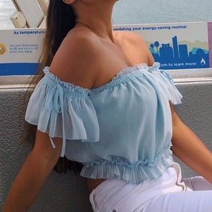 Off The Shoulder Blouse!